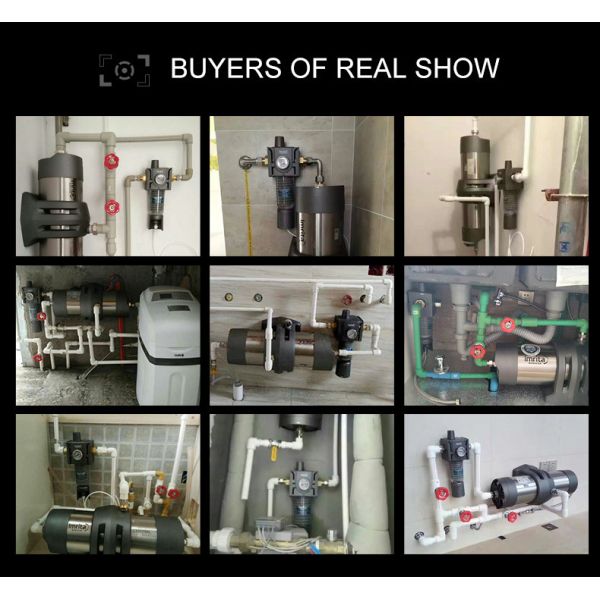 L'alimentation électrique à pré-filtre durable pour toute la maison 100-240v/50/60hz