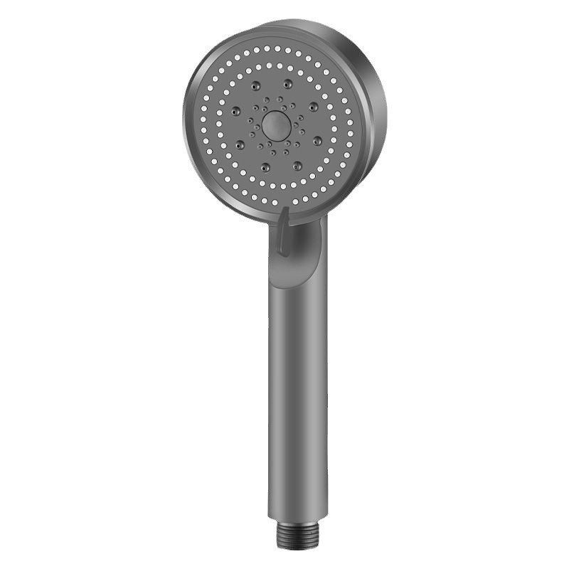 Low-flow shower head with 5 adjustable modes. One-button stop for high-pressure shower. Water massage function. Eco-friendly shower.