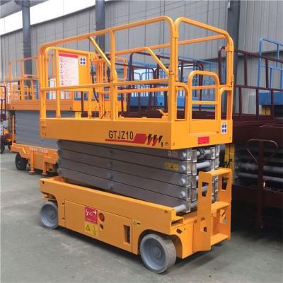 6m Self Propelled Aerial Work Platform Mobile Scissor Lift Operating Chassis