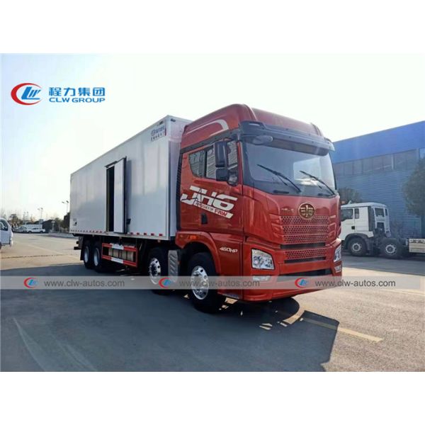FAW 30T Freezer Box Truck With Thermo King MP-4000 Refrigerator