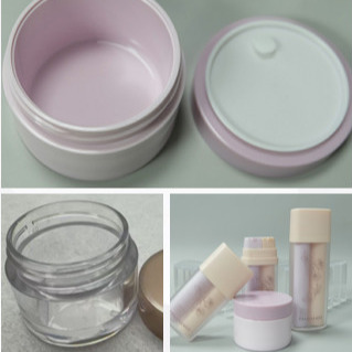 JL-JR36 Recyclable Thick PET Cream Jar 15g 30g 50g Leak Resistant