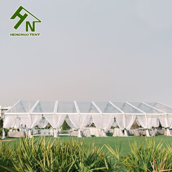 20x40m Frame Tent Romantic Transparent Marriage Marquee Wedding Tent