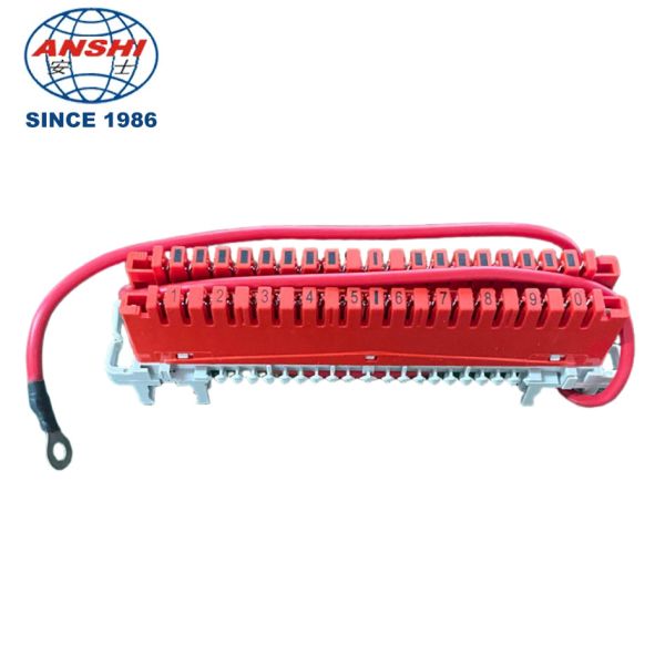 OEM ODM Krone Compatible Grounding Module 10 Pair Disconnection Module  IDC Telecom MDF Distribution