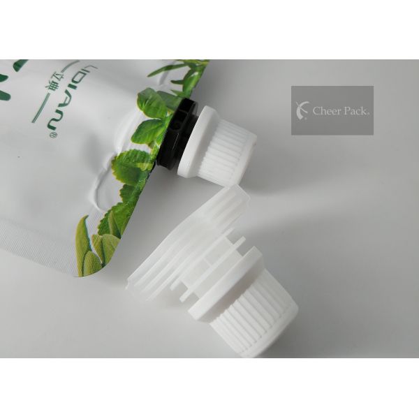 Hair Dye Bag Pour Spout Caps For Full Automatic Fillling Machine