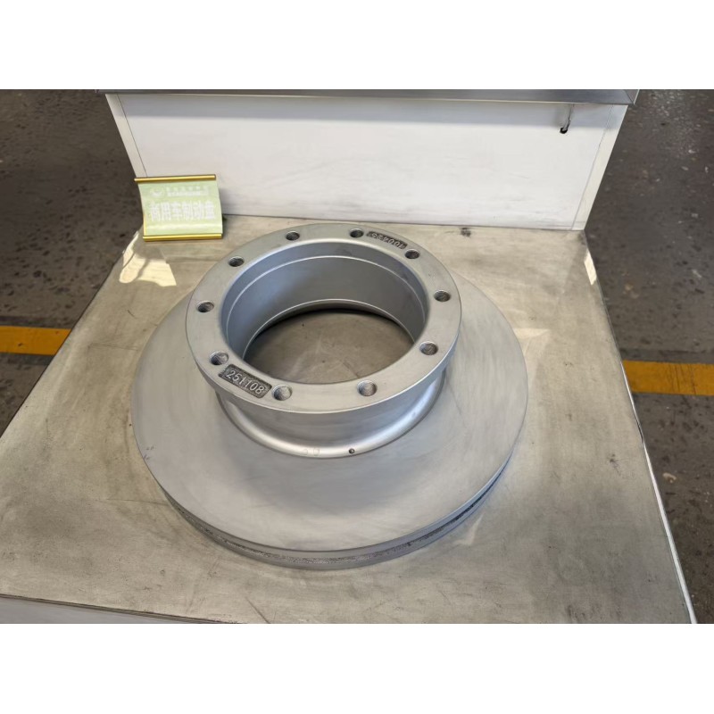 Gray Iron Brake Disc Casting with High Heat Dissipation and Custom Size for Automotive Braking System