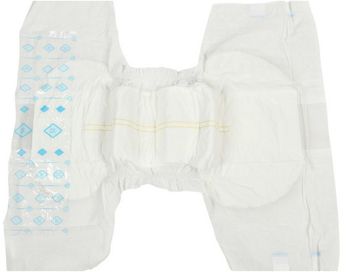 Индивидуальные одноразовые подгузники для взрослых при недержании с высокой впитывающей способностью