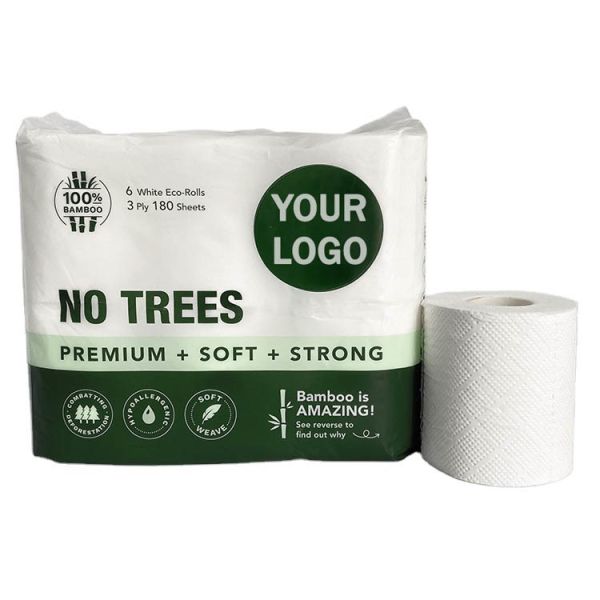 Wholesale Toilet Paper Bamboo Pulp 10 Rolls Per Pack Soft and Comfortable Tissue Toilet Rolls OEM Manufacturer