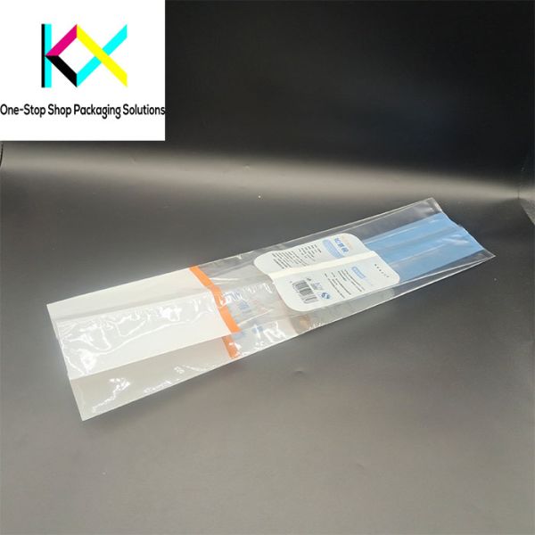 Bowl Commodity Packaging Back Seal Side Gusset Plastic Bags 120um Thickness