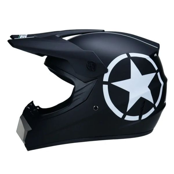 DOT Approved Custom Motocross Helmet with Head Safety Protection and Performance
