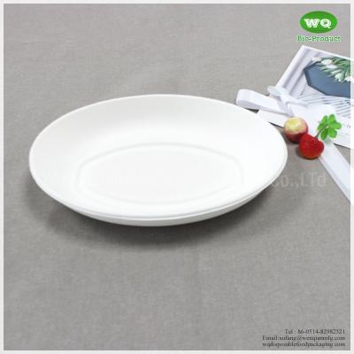 900ml Sugarcane Pulp Oval Bowl- sustainable Microwave safe Biodegradable Food Container-eco friendly Catering Supplies