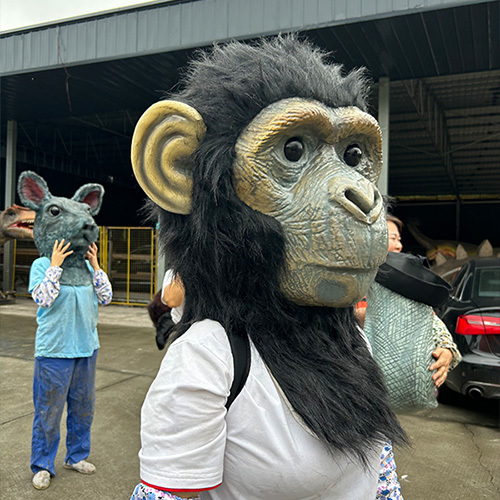 Realistic Walking Animal Mascot Costume Carnical Event Cartoon Character