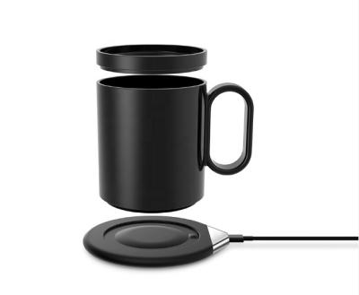 Carregador móvel sem fio portátil impermeável de Kingda, aquecedor sem fio da caneca do carregador 350ml