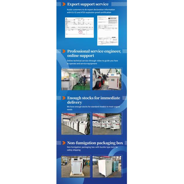 Industrial Refrigerant Filling Machine 4kg/min With 0.5% High Filling Accuracy