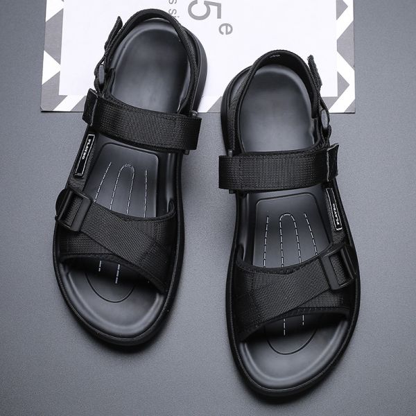 Lightweight Summer Hiking Sandals , Black Waterproof Hiking Sandals