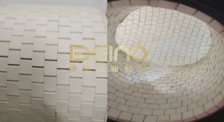 Large Diameter Wear Resistant Ceramic Pipe Patch Ceramic Composite Pipe