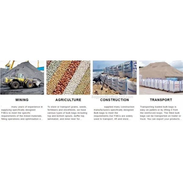 jumbo big bag 1000kg FIBC super bulk/PP breathable bulk big woven FIBC bags,Professional custom made 1 ton pp woven sand