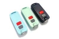 ABS à chaînes principal d'alarme personnelle de batterie au lithium 135mAh avec la lampe-torche de LED