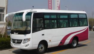 20 Seater Bus 6m - 7m Mini Van Bus 6600×2240×2830mm Integral Front Lamp