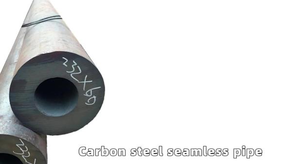 Welded Round Black Mild Steel Pipe DIN 1.0425 cold drawn seamless carbon steel tube