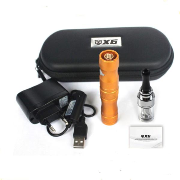 New X6 E-Cigarette 1300mAh Battery E Cigarette Starter Kit