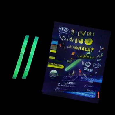 1.5 Inch Glow Night Fishing Stick Essential for Christmas Stocking Stuffers