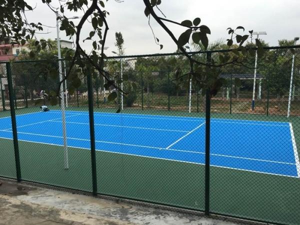 Hard Surface Acrylic Tennis Court 2mm Acrylic Tennis Sport Flooring