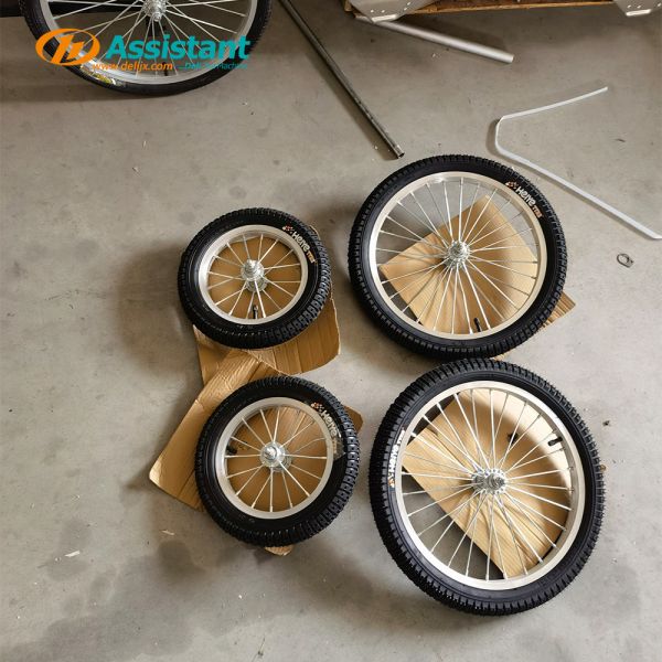 142*52*45cm DL-4CP-1210W Single Wheeled Harvester for Farming Vegetables and Shrubs