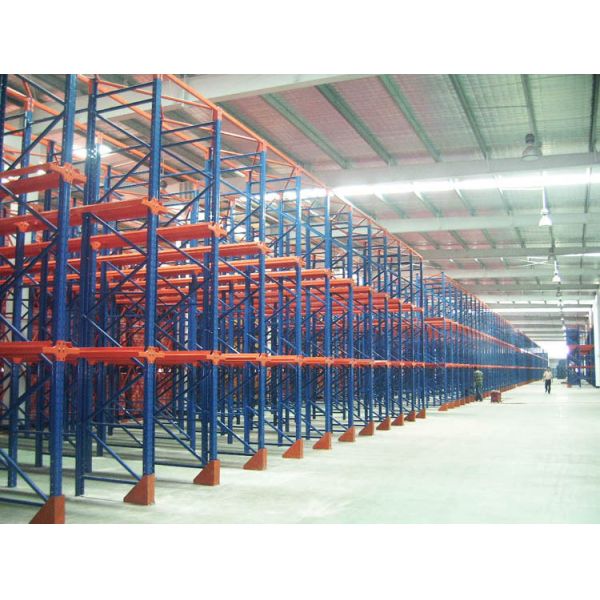 Pallet Racking System Equipment Steel Layer Drive In Heavy Duty Warehouse Rack