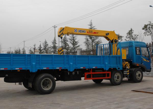 Durable XCMG Raise And Down Truck Loader Crane Lift , 15.7 T.M 40 L/min