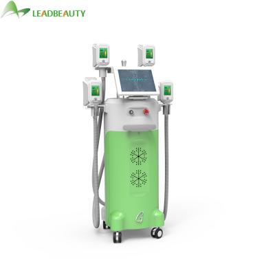 Leadbeauty Best Selling 4 Handles Cryolipolysis Slimming Machine 12 inch touch color screen