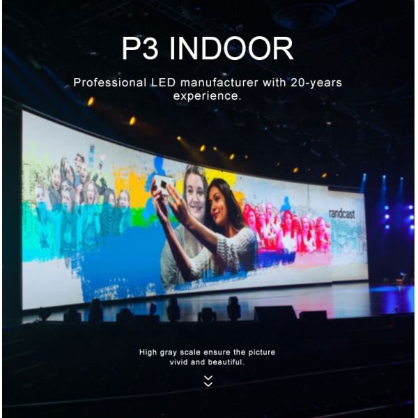 Indoor Full Color Soft Module P3 and Led Module Display Screen Video Wall SDK Wholesale Price Indoor Led Screen for Meeting Room