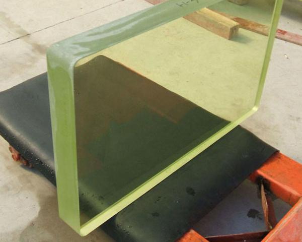 2.4 * 1.2m Radiation Shielding Glass , 8 - 150mm Lead Glass For X Ray Rooms