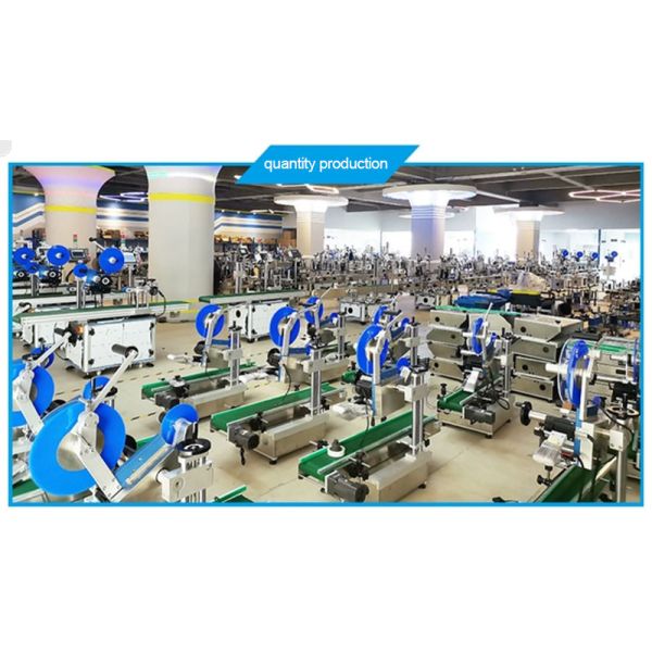 Tabletop Cylindrical Round Bottle Labeling Machine Sticker For Glass Plastic Bottle Can