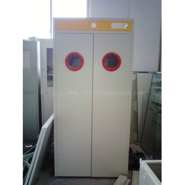 Practical Ventilated Gas Cylinder Cabinet Rustproof With Alarm System