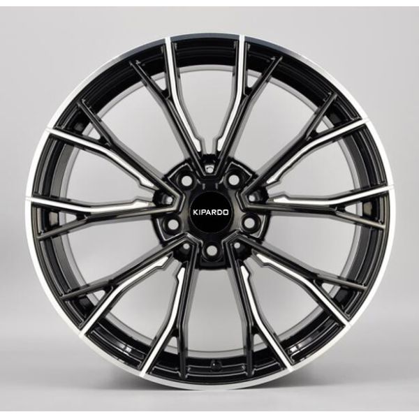 Trou 5 jantes d'alliage d'aluminium de 19 pouces pour des roues de voiture de