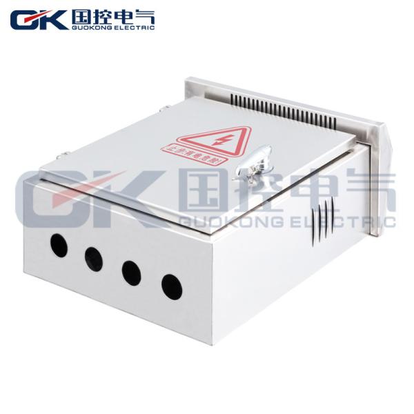 Rated Voltage 500V Stainless Steel Control Panel 1.2 Mm X1.5 Mm X 1.5 Mm Thickness