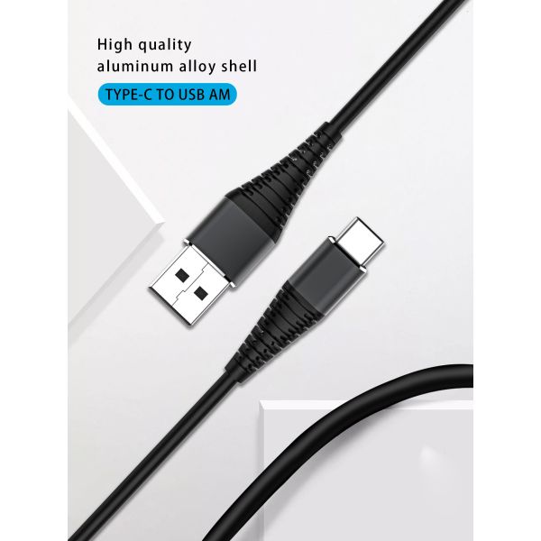 тип a USB 3A к порт USB c кабель, кабель заряжателя телефона Usb c 6FT Moto Z