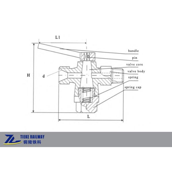 Casting Iron Stainless Steel Air Brake Parts Governor Cut Out DN8 DN32 900KPa