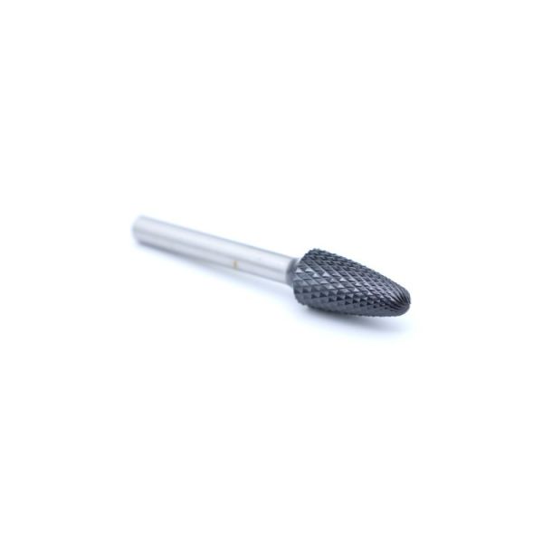 SF-3M AlTiN Coated Diamond Cut Carbide Burr for Stainless Steel and Superalloys