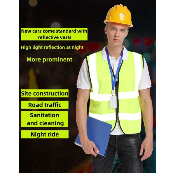 Customized Men's Reflective Jacket Soft shell Work wear Coat for Outdoor Safety Apparel