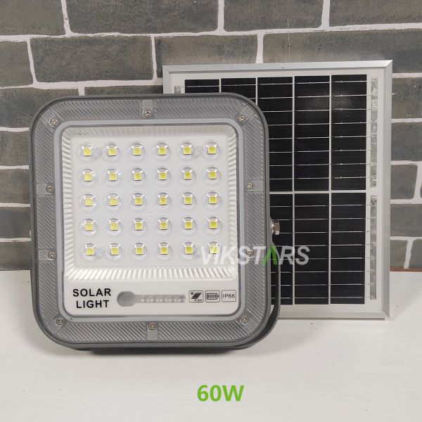 Battery Replaceblae 60w 100w 200W 300w Solar Flood Lights With PC Lens