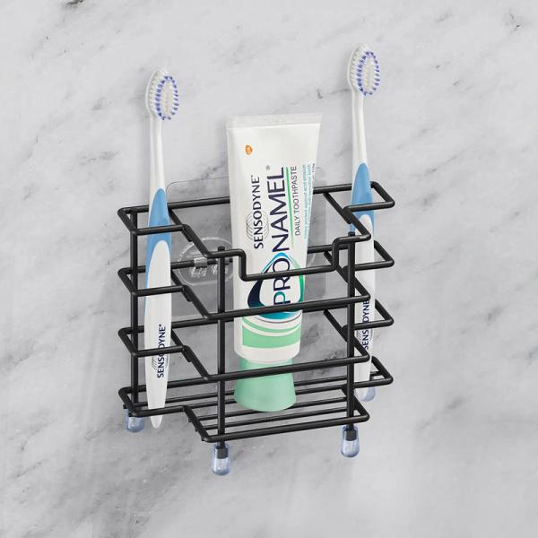 Wall Mount Stainless Steel Toothbrush Holder Tooth Brush Stand for Electric Toothbrushes