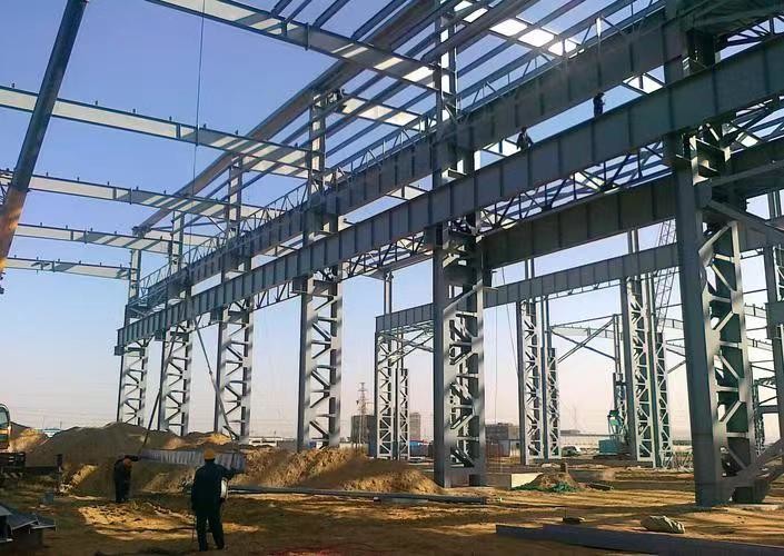 Q355-Q460 Строительство из стальной стали с устойчивостью и современной эстетикой