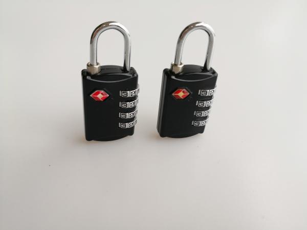 Customized TSA Approved Padlocks / TSA 309 4 Number Combination Padlock