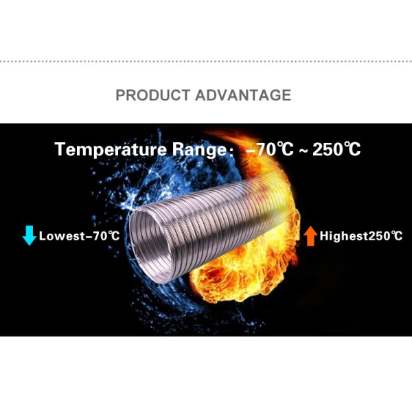 0.08-0.2 Mm Thickness Semi Rigid Aluminium Ducting , Fire Resistant HVAC Air Ducts