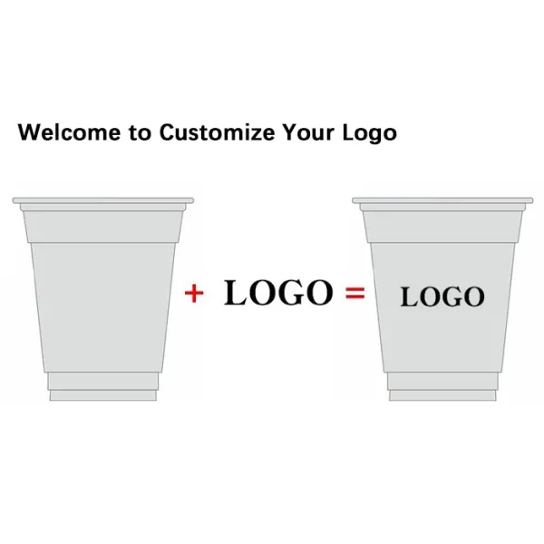 Wholesale 16oz PET Plastic Cups with Dome Lids in 95mm and 98mm Diameter