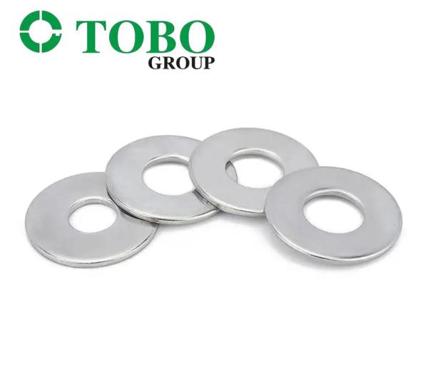Galvanized Washer Zinc Plated Metric M8 Flat Washer Grade 4.8 Din125
