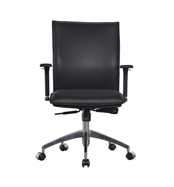 6020 Metal Real Leather Executive Office Executive Computer Chair Tilt Swivel 3D