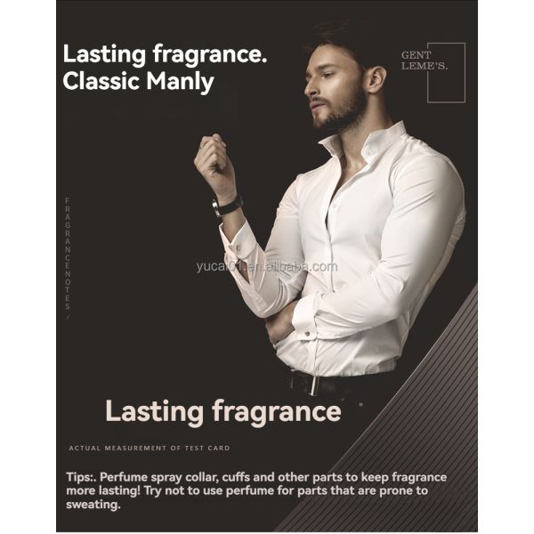 Spray Charm Gift Box Men's Fresh and Long-lasting Eau de Toilette 30ml Cologne Original Perfume Set