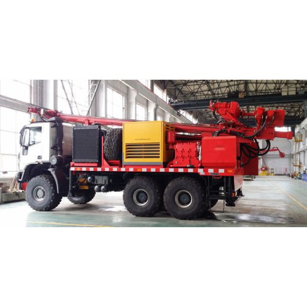 Полностью гидравлическая верхняя буровая установка привода 400M 89mm сейсмическая